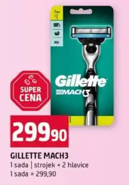 Terno Gillette Mach3 nabídka