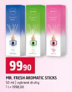 Terno MR. FRESH AROMATIC STICKS nabídka