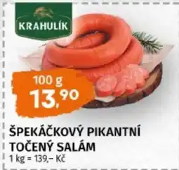 Terno Špekáčkový pikantní točený salám nabídka