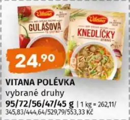 Terno Vitana Polévka nabídka