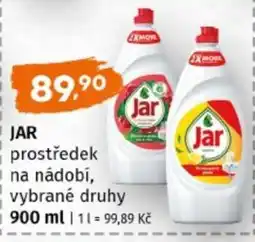 Terno JAR prostředek na nádobí vybrané druhy nabídka