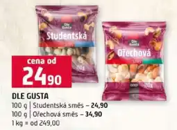 Terno DLE GUSTA STUDENTSKÁ SMĚS nabídka