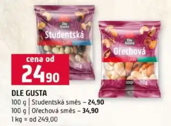Terno DLE GUSTA STUDENTSKÁ SMĚS nabídka