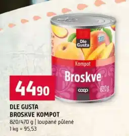 Terno DLE GUSTA BROSKVE KOMPOT nabídka