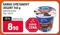 Terno Ranko Smetanový jogurt 140 g nabídka
