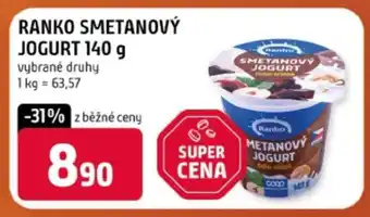 Terno Ranko Smetanový jogurt 140 g nabídka