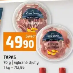 Terno Tapas nabídka