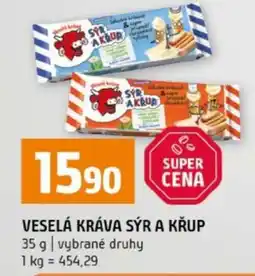 Terno Veselá kráva Sýr a Křup nabídka