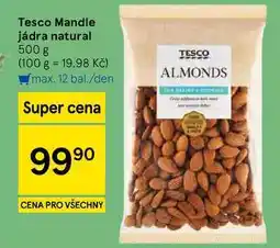 Tesco Tesco Mandle jádra natural nabídka