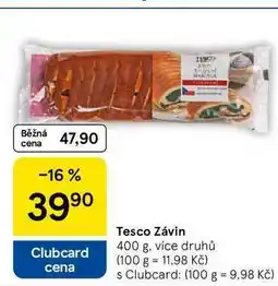Tesco Tesco Závin, 400 g, více druhů nabídka