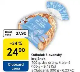 Tesco Odkolek Slovanský krajánek nabídka