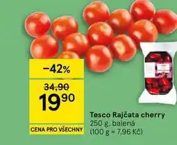 Tesco Tesco Rajčata cherry, 250 g, balená nabídka