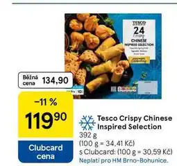 Tesco Tesco Crispy Chinese Inspired Selection nabídka