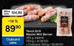 Tesco Tesco Grill Master Mini Berner nabídka