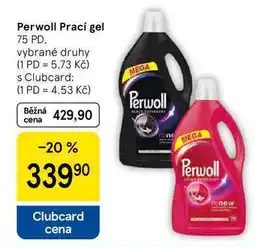 Tesco Perwoll Prací gel, 75 PD nabídka