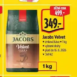 Albert Jacobs Velvet zrnková káva nabídka
