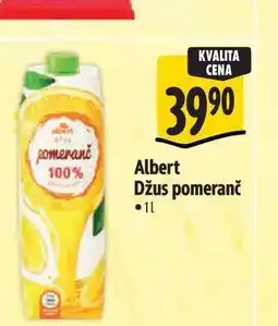 Albert Albert Džus pomeranč nabídka