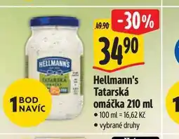 Albert Hellmann's Tatarská omáčka nabídka