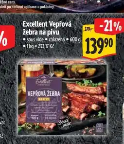 Albert Excellent Vepřová žebra na pivu nabídka