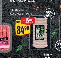 Albert Echt Bavoriš nabídka