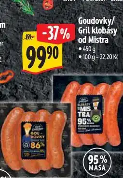 Albert Goudovky/Gril klobásy od Mistra nabídka