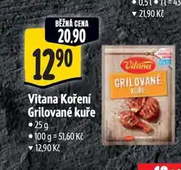 Albert Vitana Koření Grilované kuře nabídka