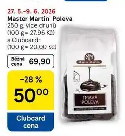 Tesco Master Martini Poleva nabídka
