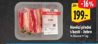 Albert Hovězí přední s kostí - žebro nabídka