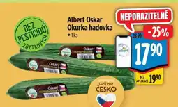 Albert Albert Oskar Okurka hadovka 1 ks nabídka
