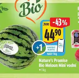 Albert Nature's Promise Bio Meloun Mini vodní nabídka