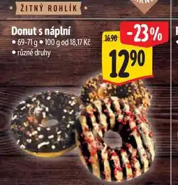 Albert Donut s náplní nabídka