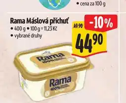 Albert Rama Máslová příchuť nabídka
