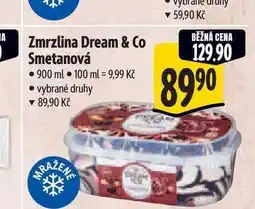 Albert Zmrzlina Dream & Co Smetanová nabídka