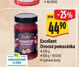 Albert Excellent Ovocná pomazánka nabídka
