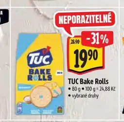 Albert TUC Bake Rolls nabídka