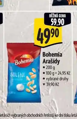 Albert Bohemia Arašídy nabídka