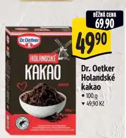Albert Dr. Oetker Holandské kakao nabídka