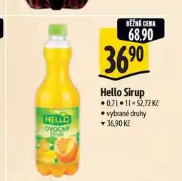 Albert Hello Sirup nabídka