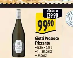 Albert Giotti Prosecco Frizzante nabídka