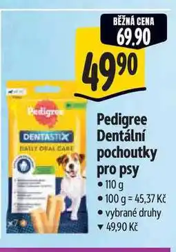 Albert Pedigree Dentální pochoutky pro psy nabídka