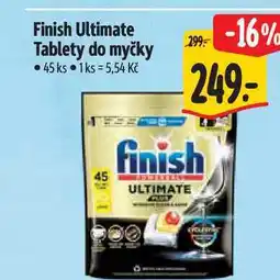 Albert Finish Ultimate Tablety do myčky 45 ks nabídka