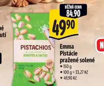 Albert Emma Pistácie pražené solené nabídka