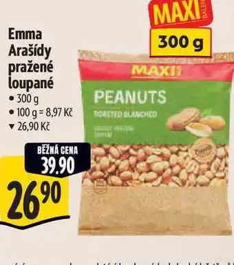 Albert Emma Arašídy pražené loupané nabídka