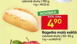 Hruška Bagetka malá světlá vybrané druhy nabídka