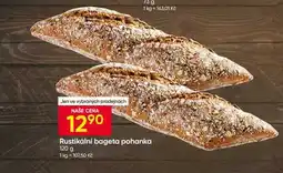 Hruška Rustikální bageta pohanková 120g, vybrané druhy nabídka