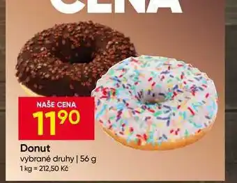 Hruška Donut vybrané druhy nabídka