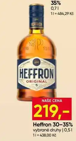 Hruška Heffron 30-35% vybrané druhy nabídka