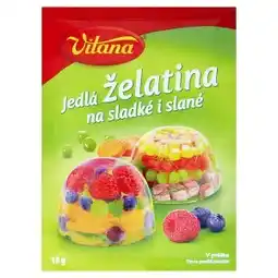 Hruška Vitana Jedlá želatina na sladké i slané v prášku 18g nabídka