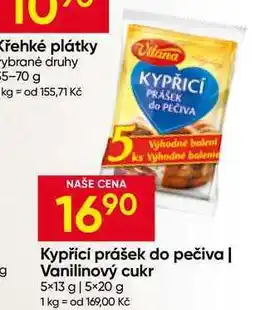 Hruška Vitana Kypřící prášek do pečiva 5× nabídka