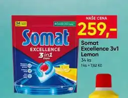 Hruška Somat Excellence 3v1 Lemon 34 ks nabídka